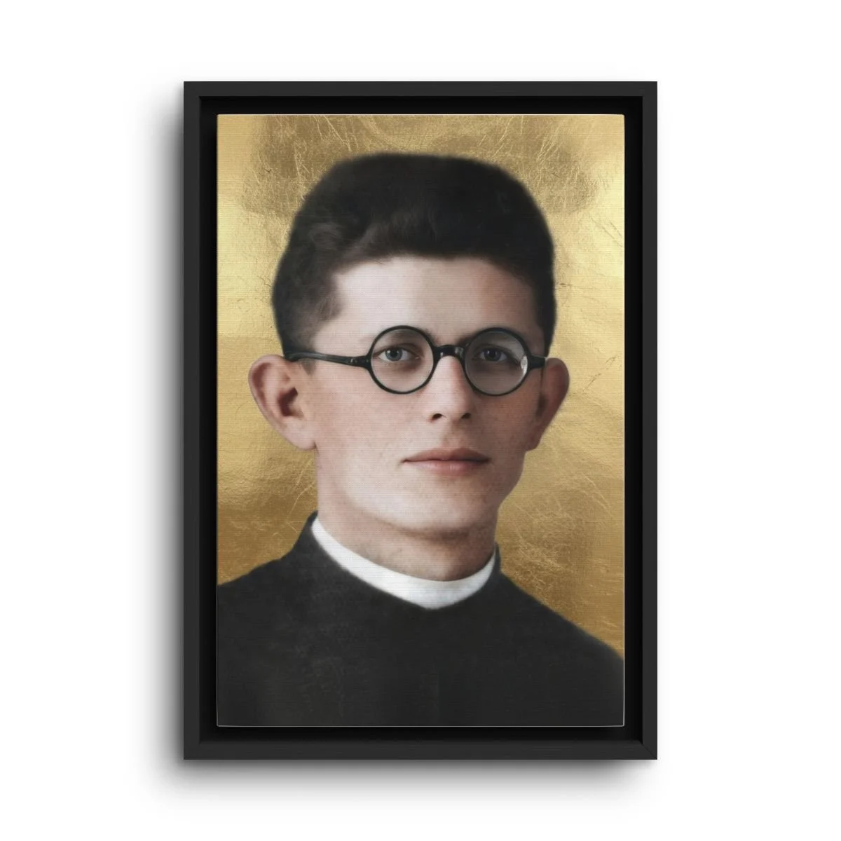 Blessed Mark Çuni framed canvas icon print