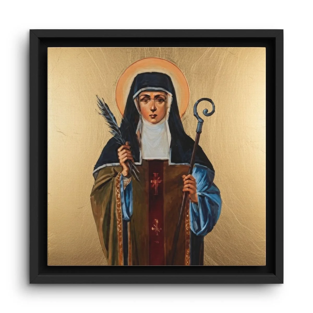 Saint Gayane framed canvas icon print