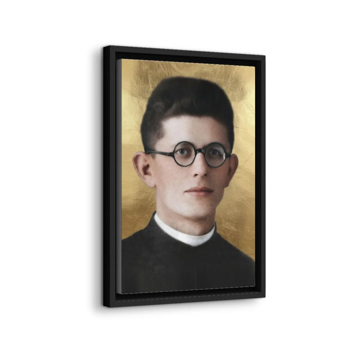 Blessed Mark Çuni icon on gallery-wrapped canvas, product photo 2