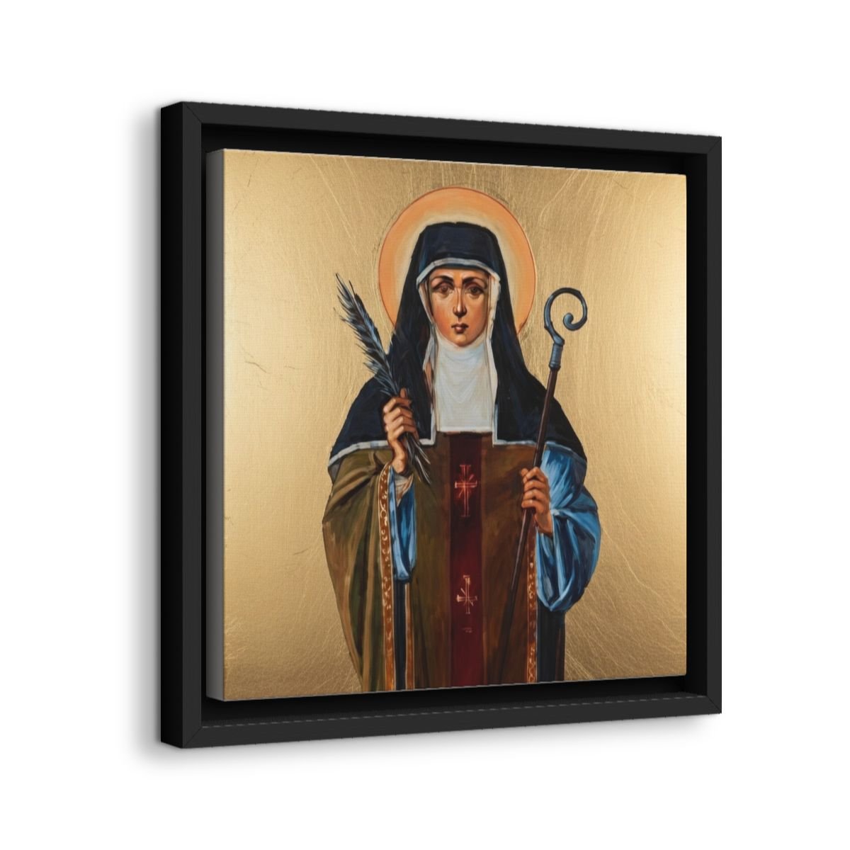 Saint Gayane icon on gallery-wrapped canvas, product photo 2