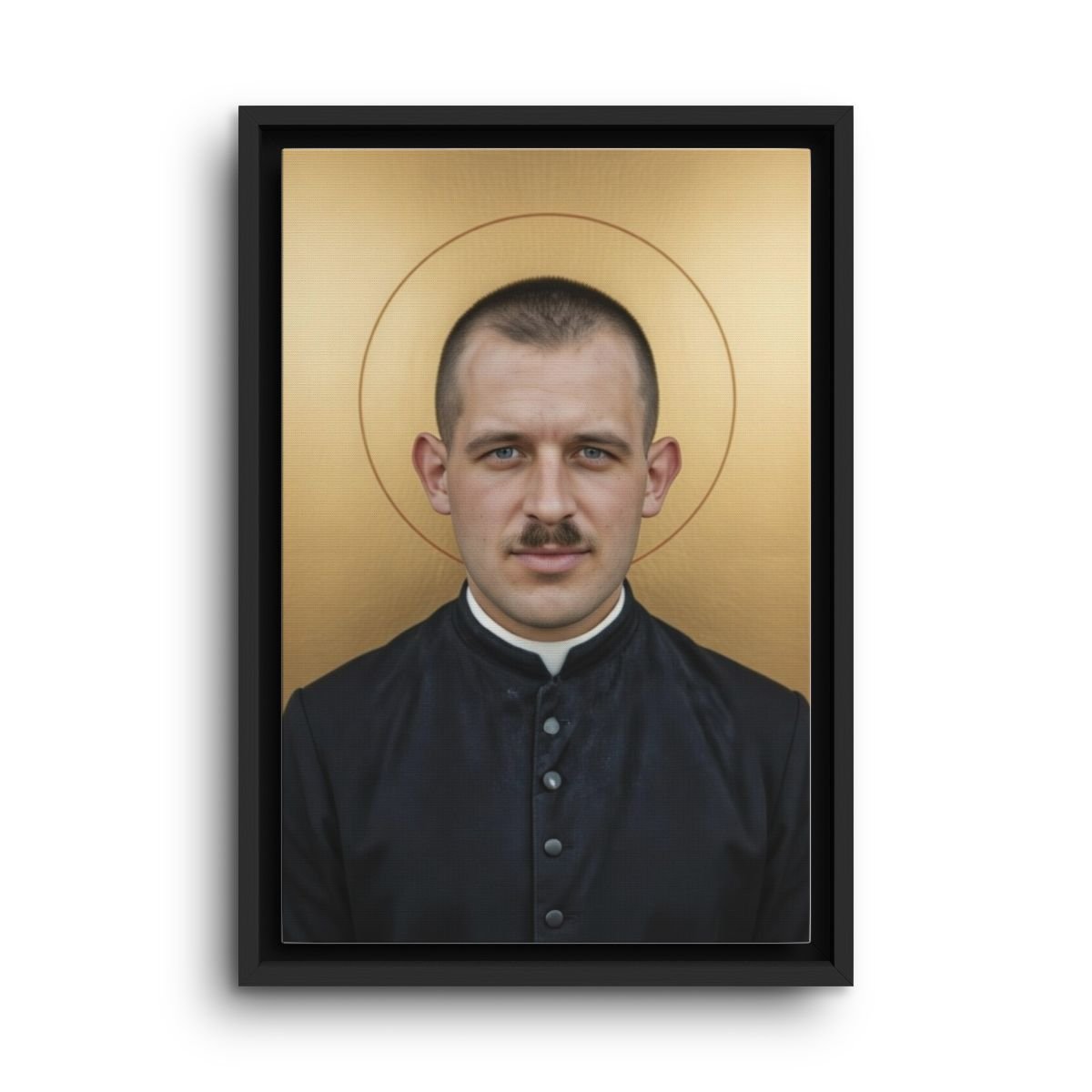 Blessed Alfons Tracki framed canvas icon print