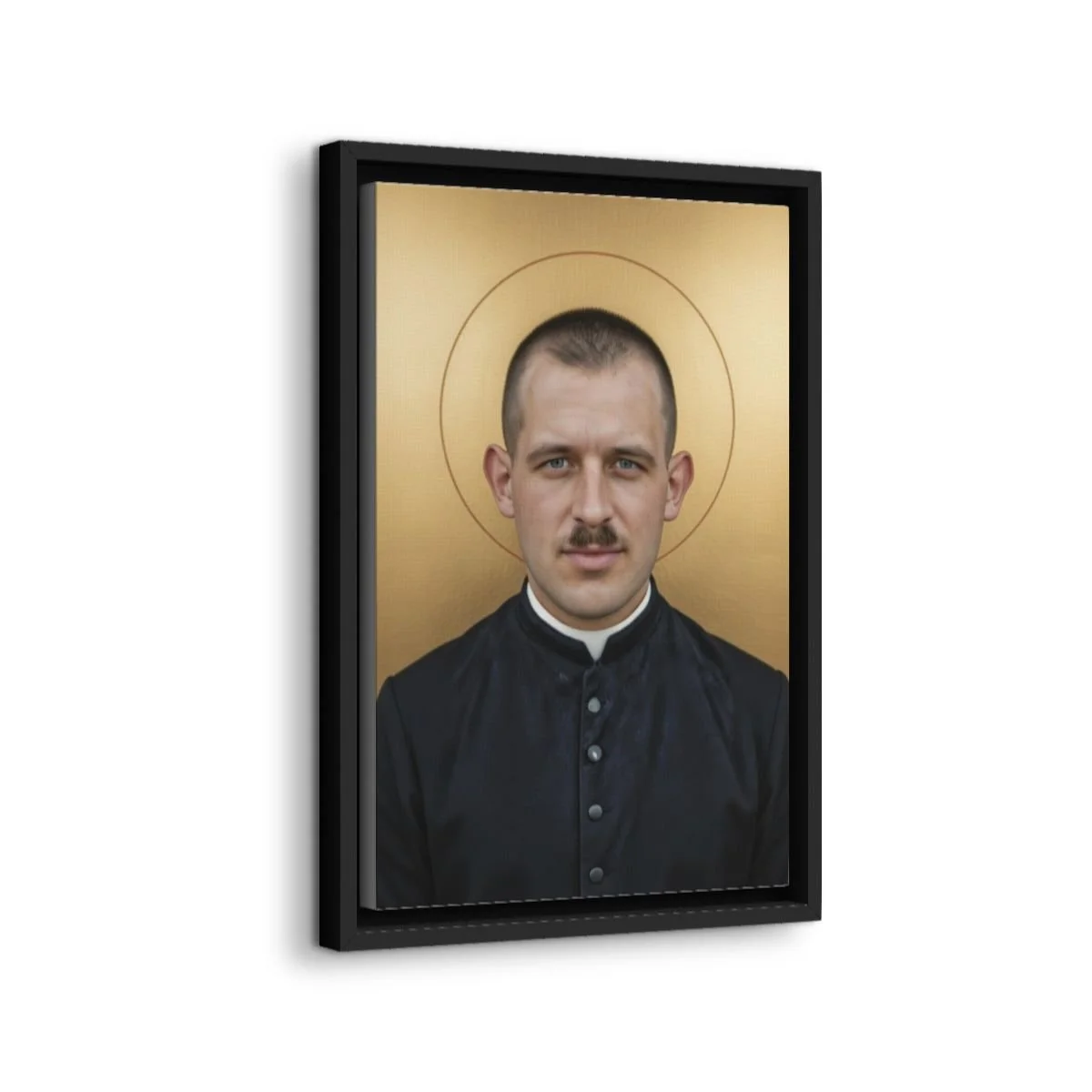 Blessed Alfons Tracki icon on gallery-wrapped canvas, product photo 2