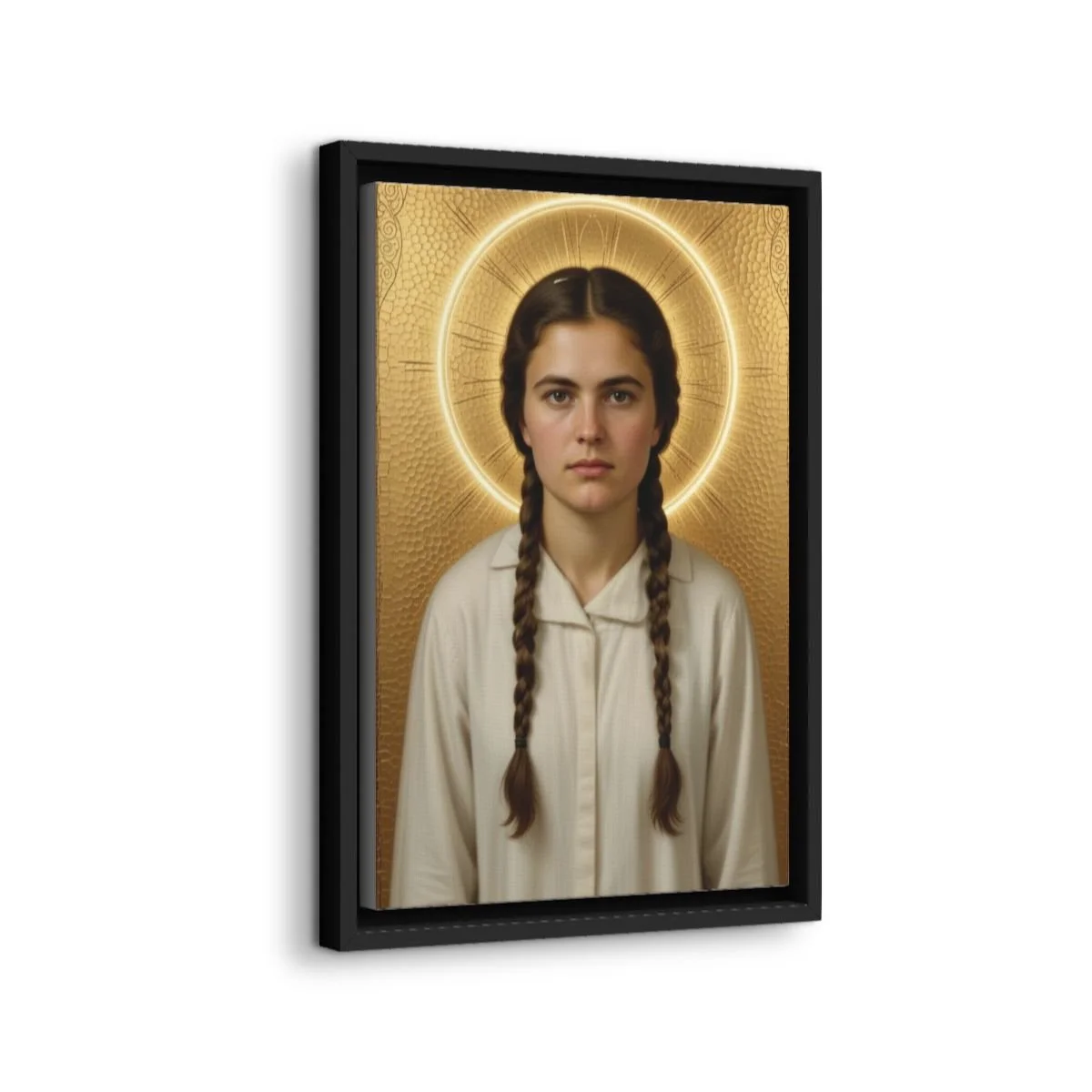 Blessed Maria Tuci icon on gallery-wrapped canvas, product photo 2