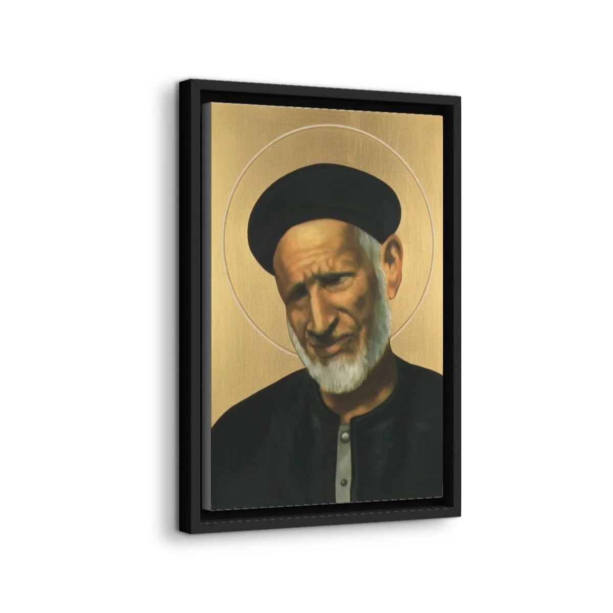 Saint Abd el‑Masih al‑Manahry icon on gallery-wrapped canvas, product photo 2