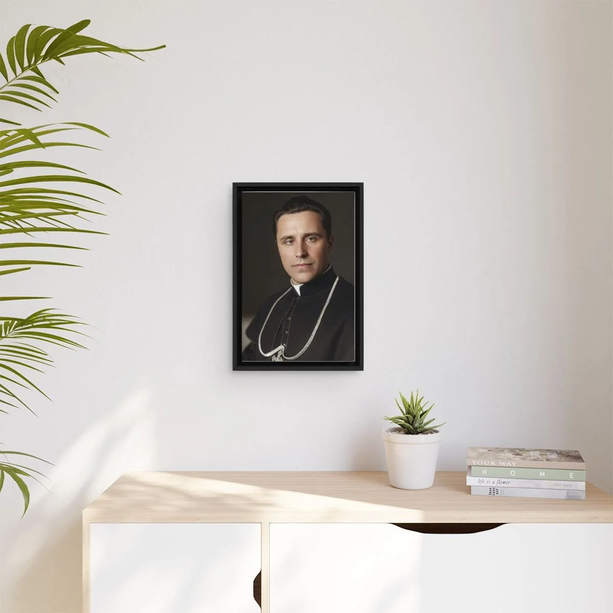Blessed Hieromartyr Hryhoriy (Gregory) Lakota icon on gallery-wrapped canvas, product photo 3