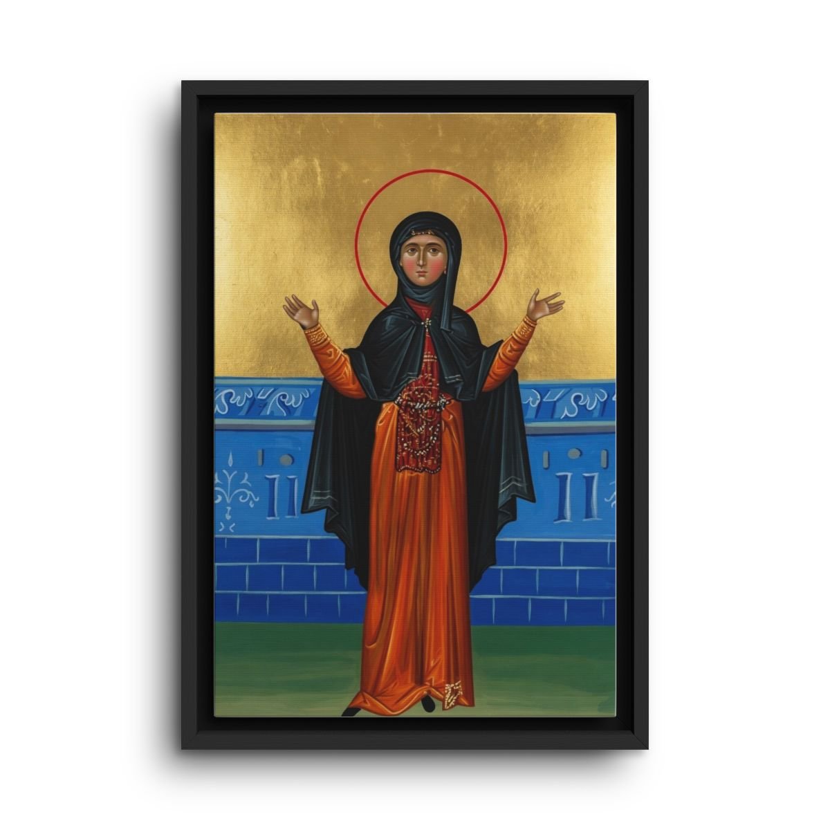 Amma Theodula of the Desert framed canvas icon print
