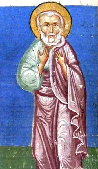 Saint Evagrius Ponticus Prayer Card Patron for Intrusive Thoughts and Anxiety