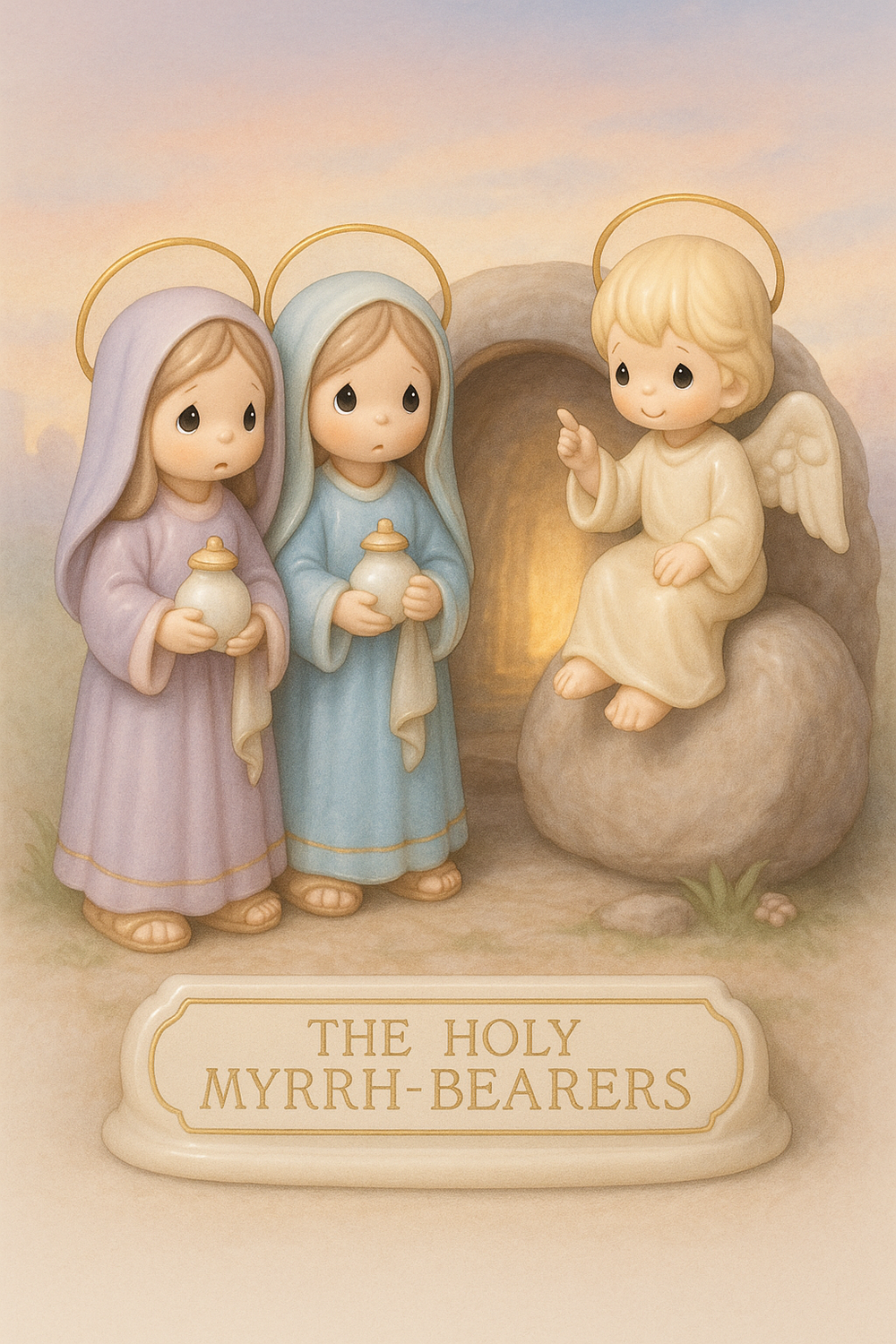 The Holy Myrrh-Bearing Women Prayer Card