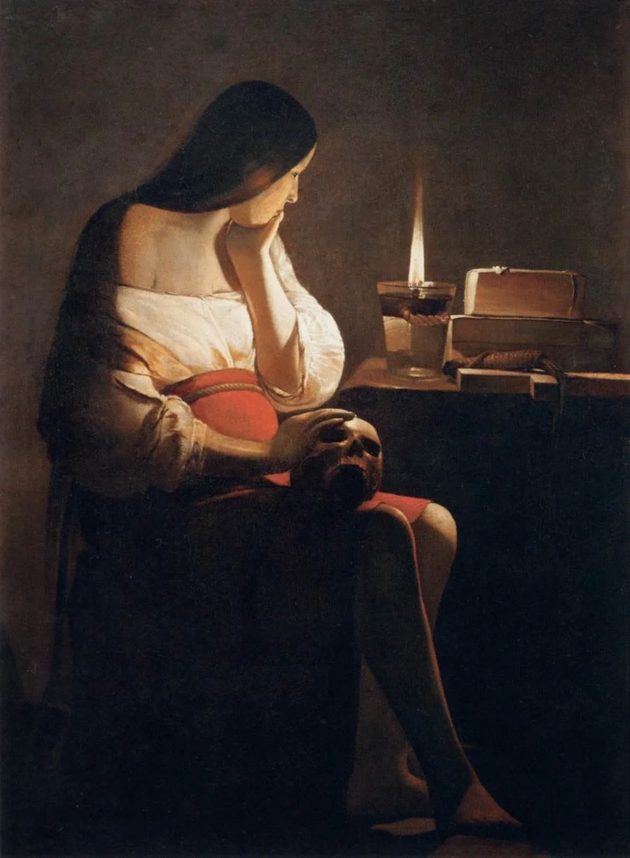 Saint Mary Magdalene, Equal-to-the-Apostles Prayer Card – For Healing, Grief, Deliverance & Courage to Follow Christ