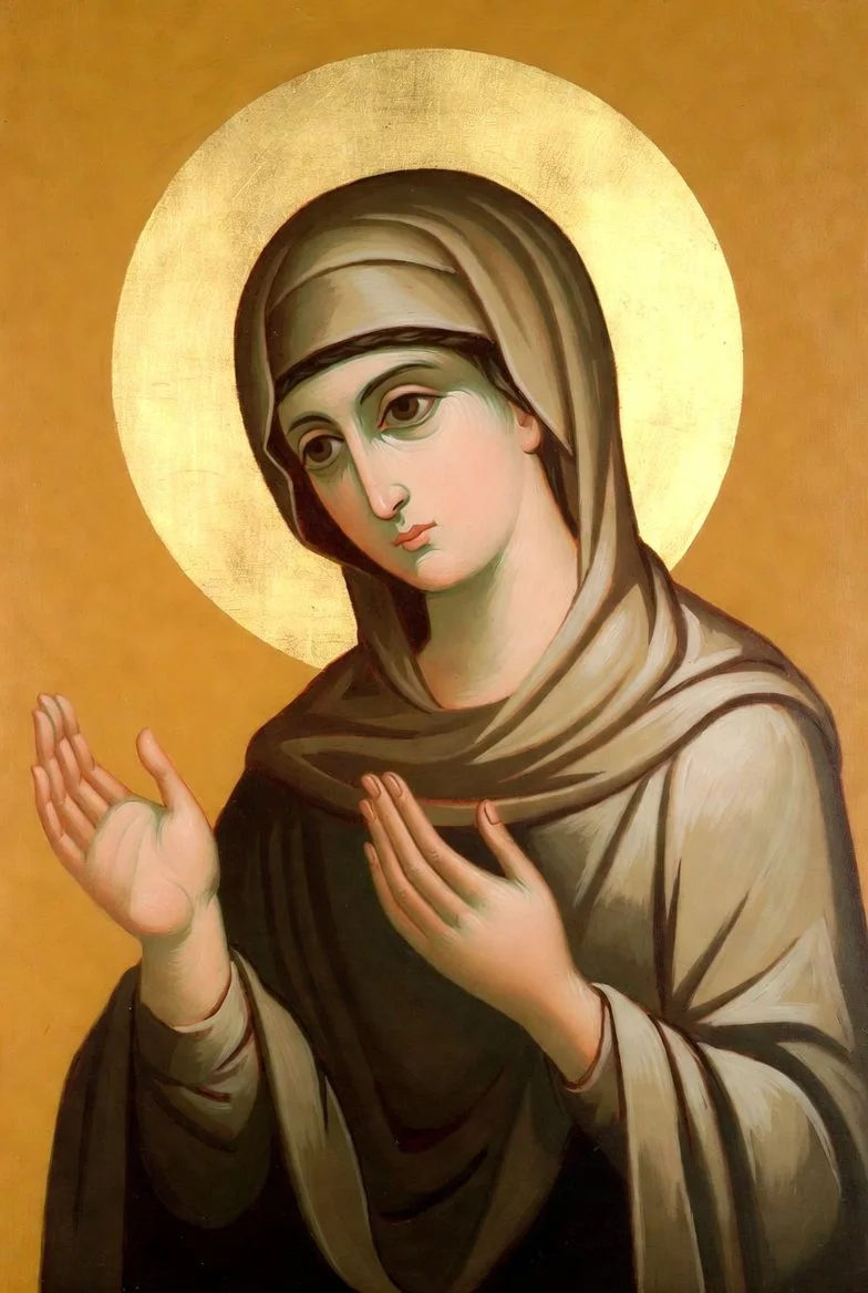 Saint Justina of Antioch Prayer Card