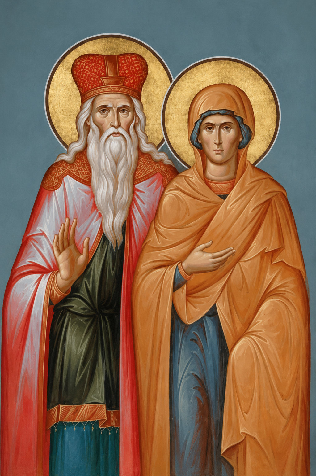 Saints Zechariah & Elizabeth - Prayer Card