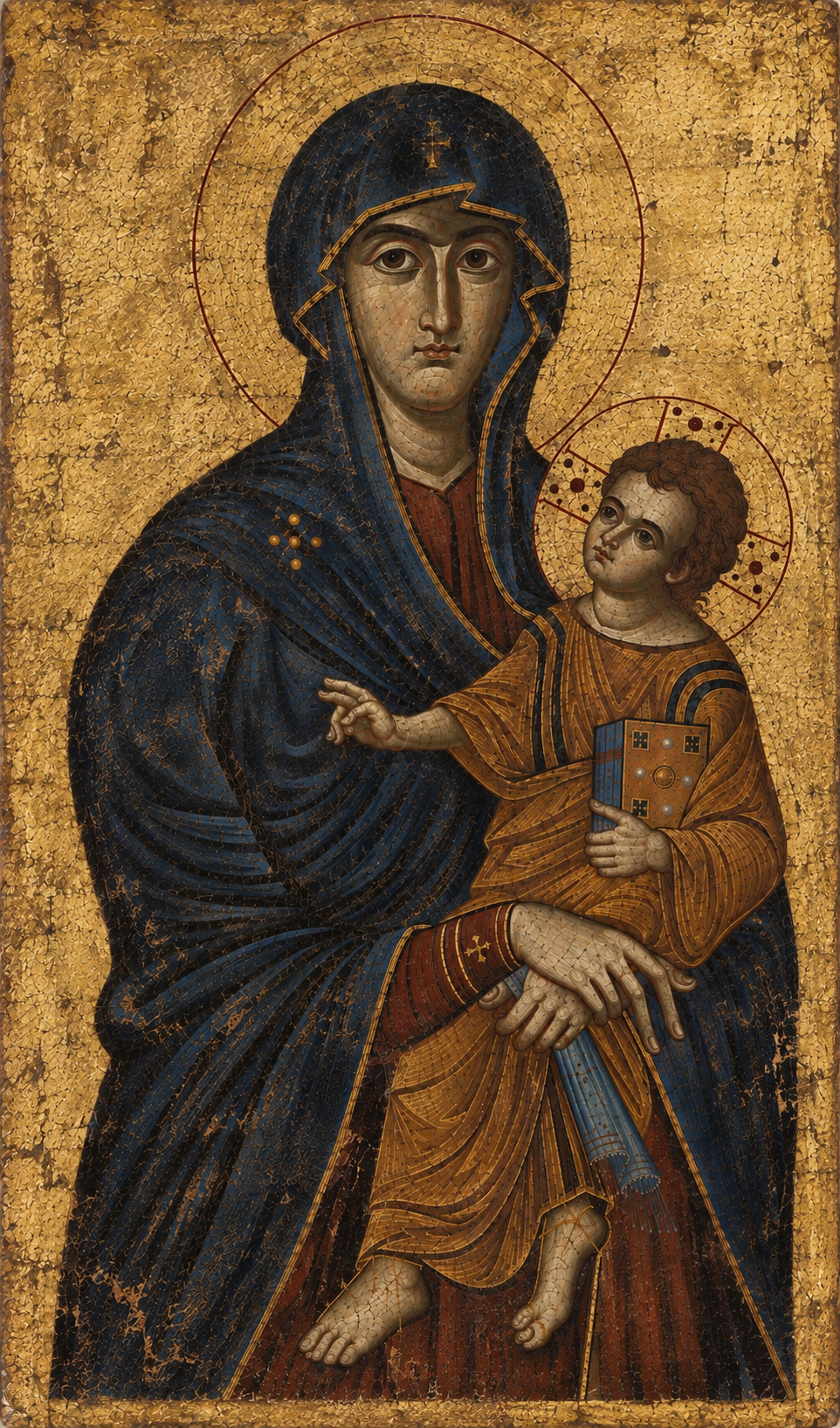 Salus Populi Romani Prayer Card | Protectress of the Roman People