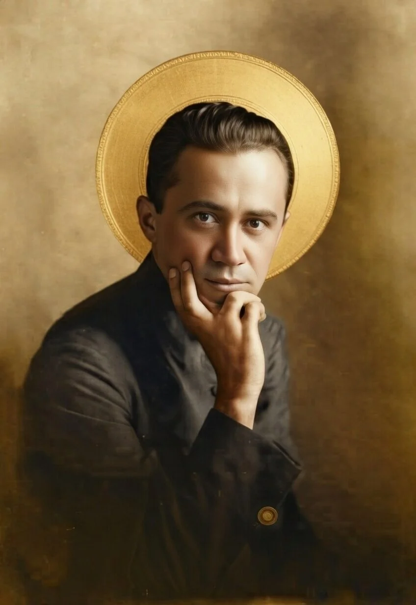 Blessed Lazër Shantoja Prayer Card – Patron for Courage to Speak Truth, Unjust Imprisonment & Artistic Vocation Under Persecution