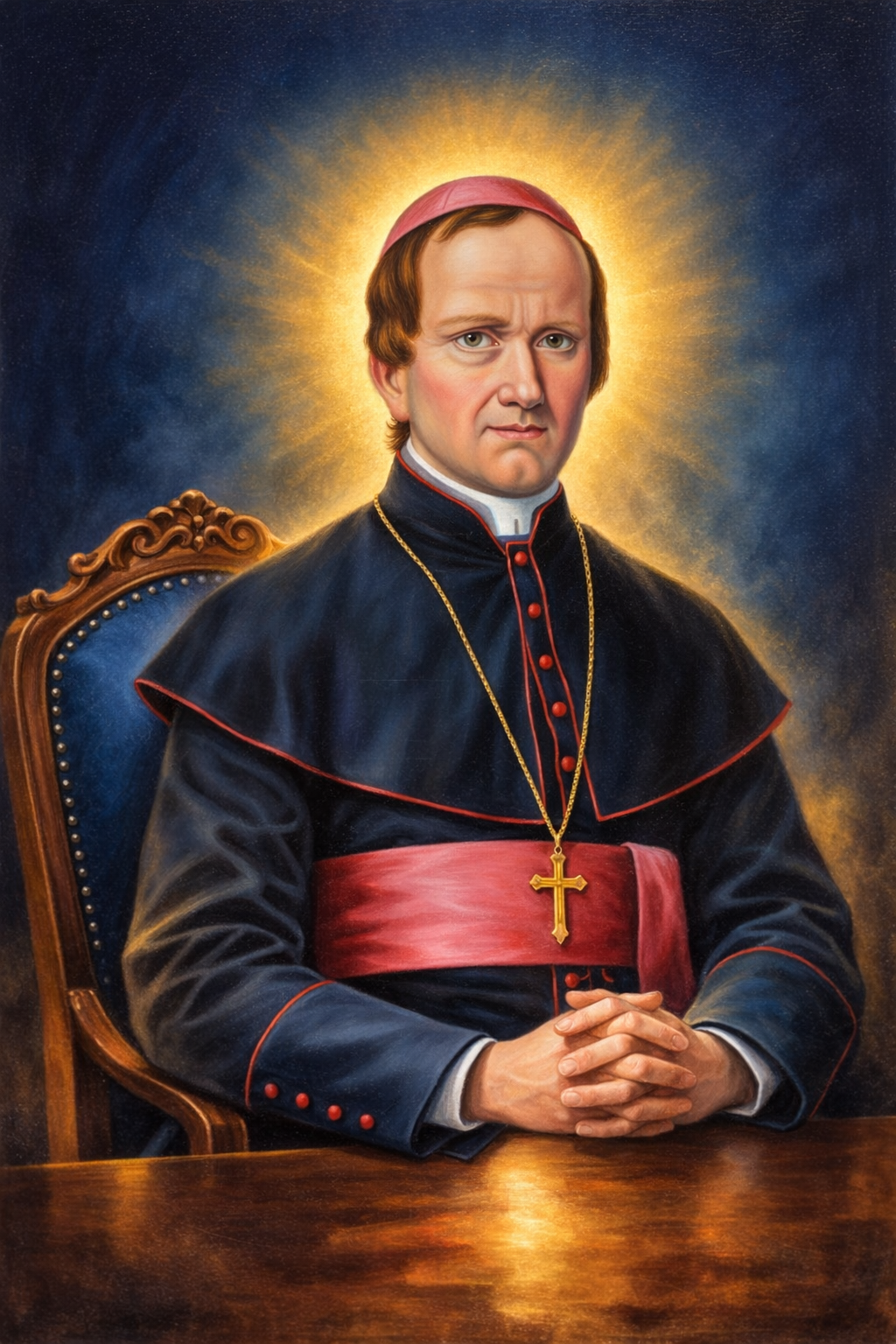 Blessed Anton Niemancewicz Prayer Card – Patron for Imprisonment for Faith, Courage Under Interrogation & Endurance Through Political Persecution