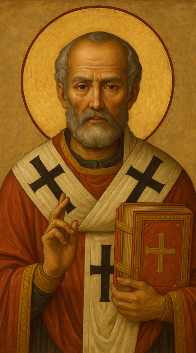 Saint George the Great Martyr Prayer Card Melkite Byzantine Catholic