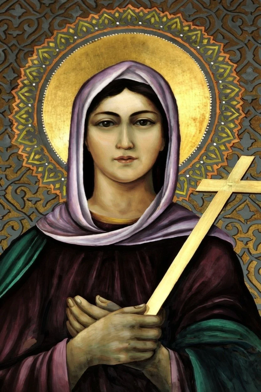 Saint Hripsime Prayer Card – Patron for Sexual Trauma Healing, Courage Under Coercion & Refusal to Compromise Faith