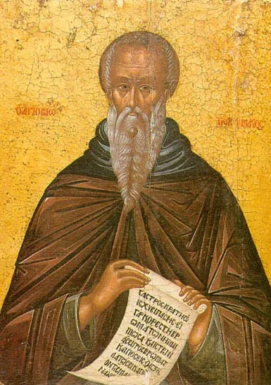 Saint John Climacus Prayer Card