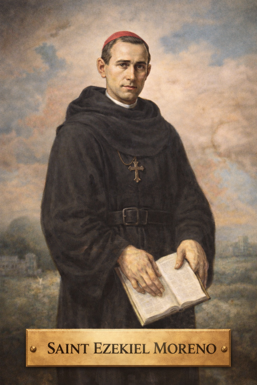 Saint Ezekiel Moreno  Prayer Card.png