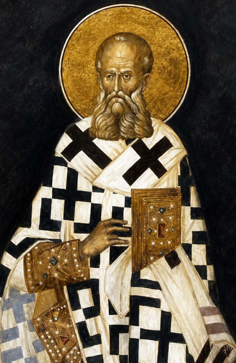 Saint Gregory the Theologian Prayer Card – Patron for Mental Clarity, Spiritual Burnout & Defending the Faith