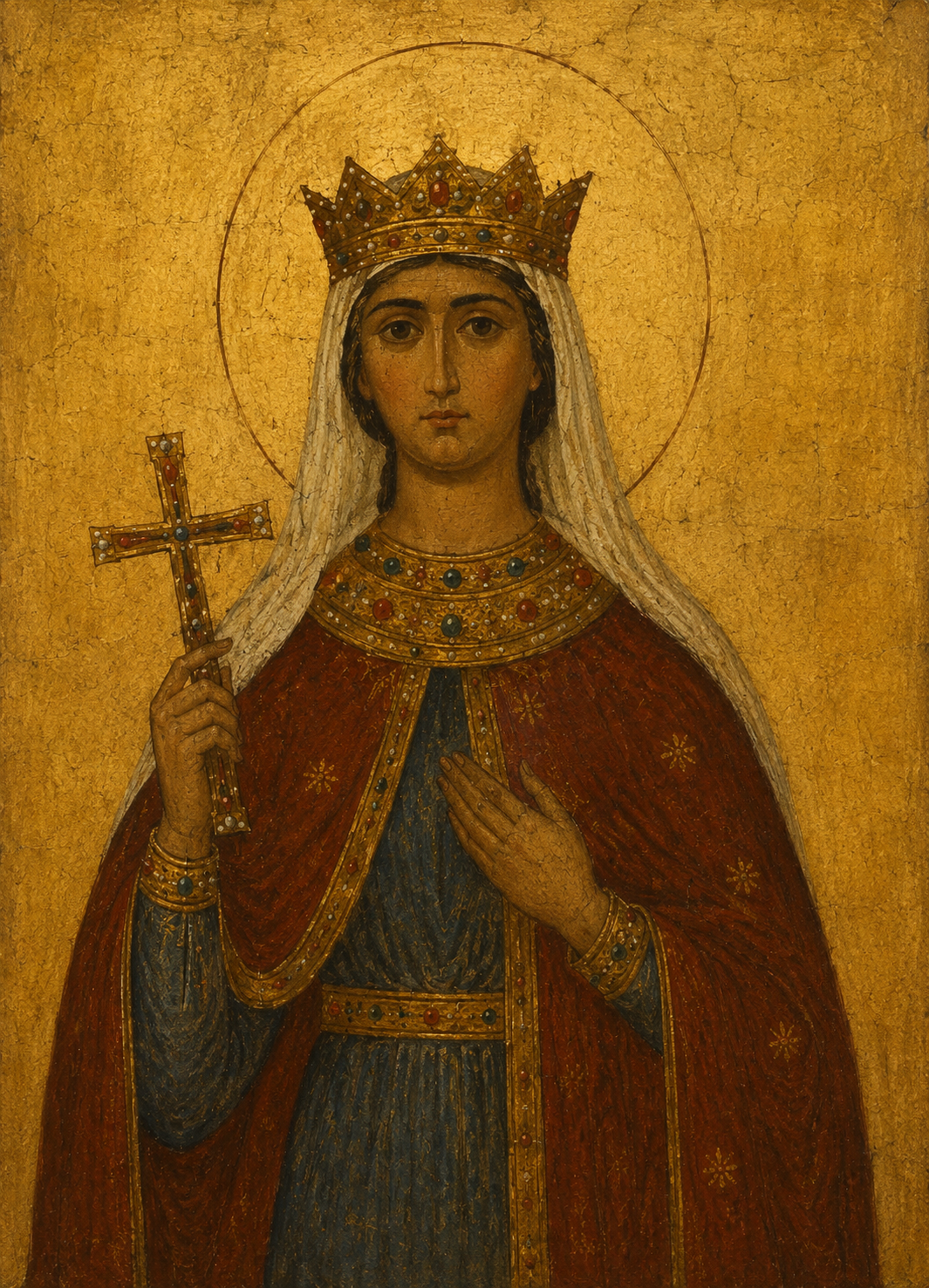 Saint Ashkhen Prayer Card – Patron for Family Conversion, Courage in Marriage & Faith During National Crisis