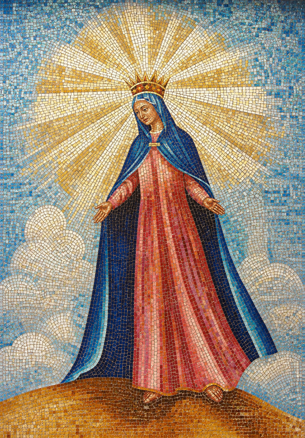 Our Lady of Reconciliation Prayer Card — Finca Betania Venezuela