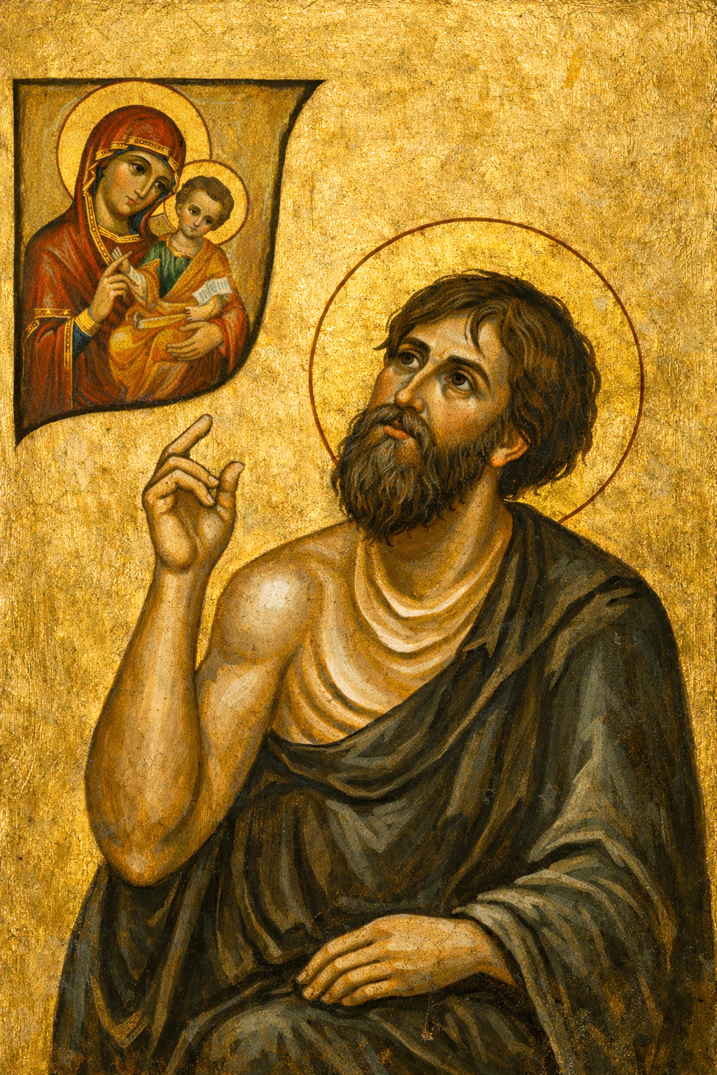 Saint Isidore the Fool‑for‑Christ and Wonderworker of Rostov Prayer Card