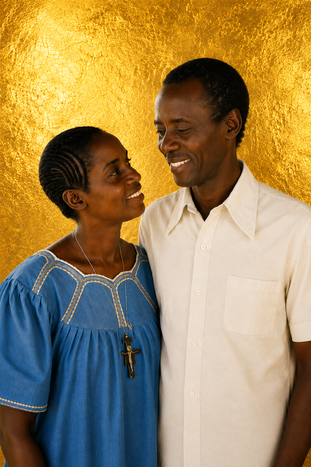 Cyprien Rugamba & Daphrose Rugamba Prayer Card – Patrons for Marriage Healing After Trauma, Forgiveness After Violence & Faith Through Loss