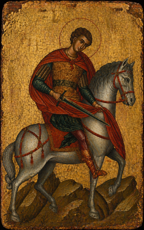 Saint Martin of Tours Catholic prayer card