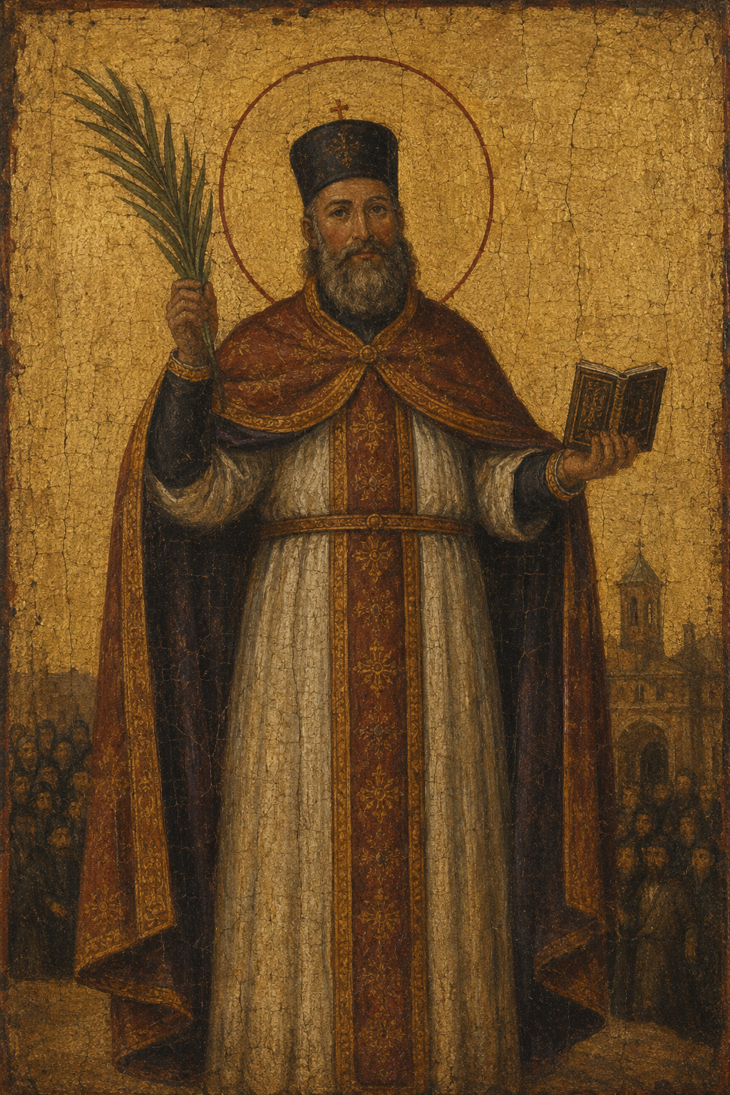 Blessed Gomidas Keumurjian (Gomidas of Constantinople) Prayer Card – Patron for Trauma Survivors, Faith Under Psychological Torture & Silent Martyrdom