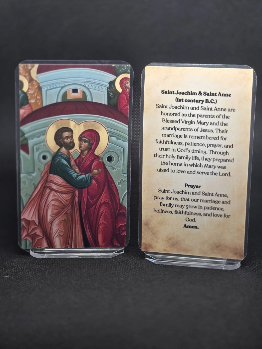 Happy Marriage Saints Prayer Card Bundle