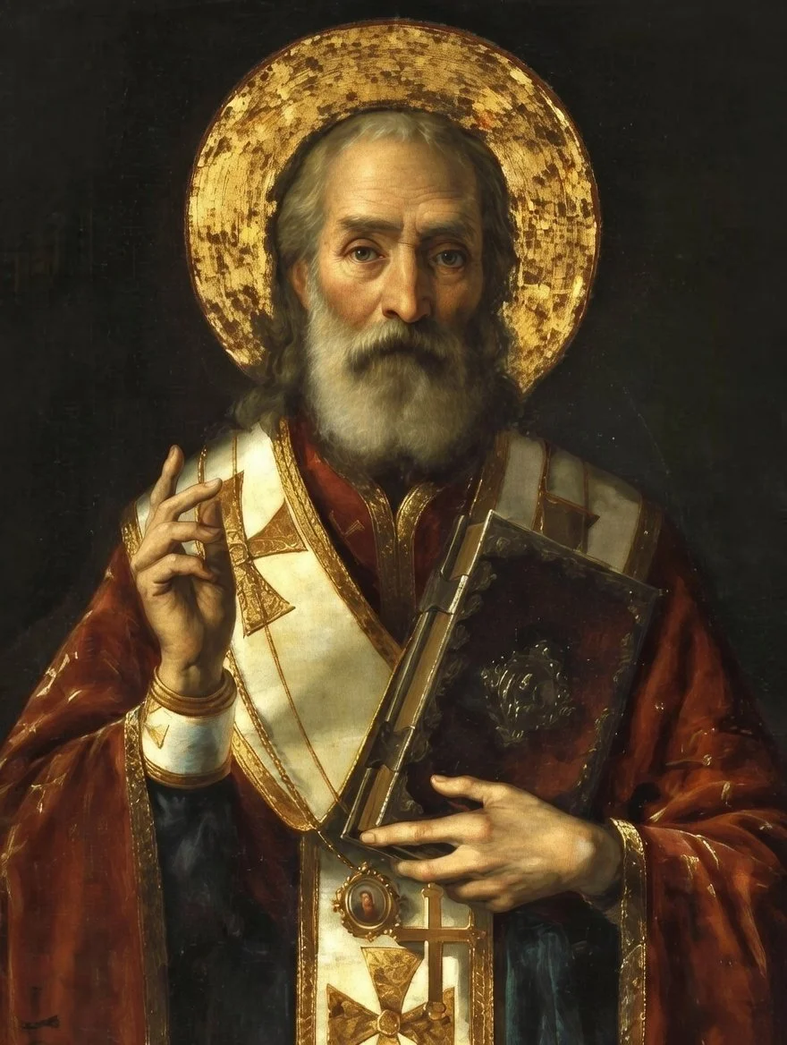 Saint Nicholas the Wonderworker prayer card