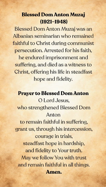 Blessed Dom Anton Muzaj prayer card back.png