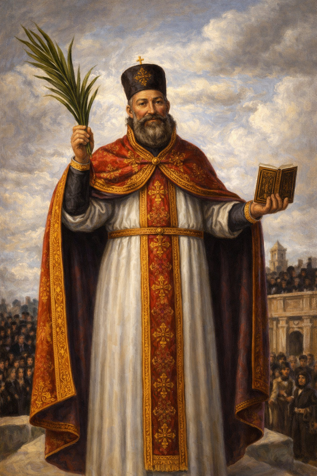 Blessed Gomidas Keumurjian (Gomidas of Constantinople) Prayer Card – Patron for Trauma Survivors, Faith Under Psychological Torture & Silent Martyrdom