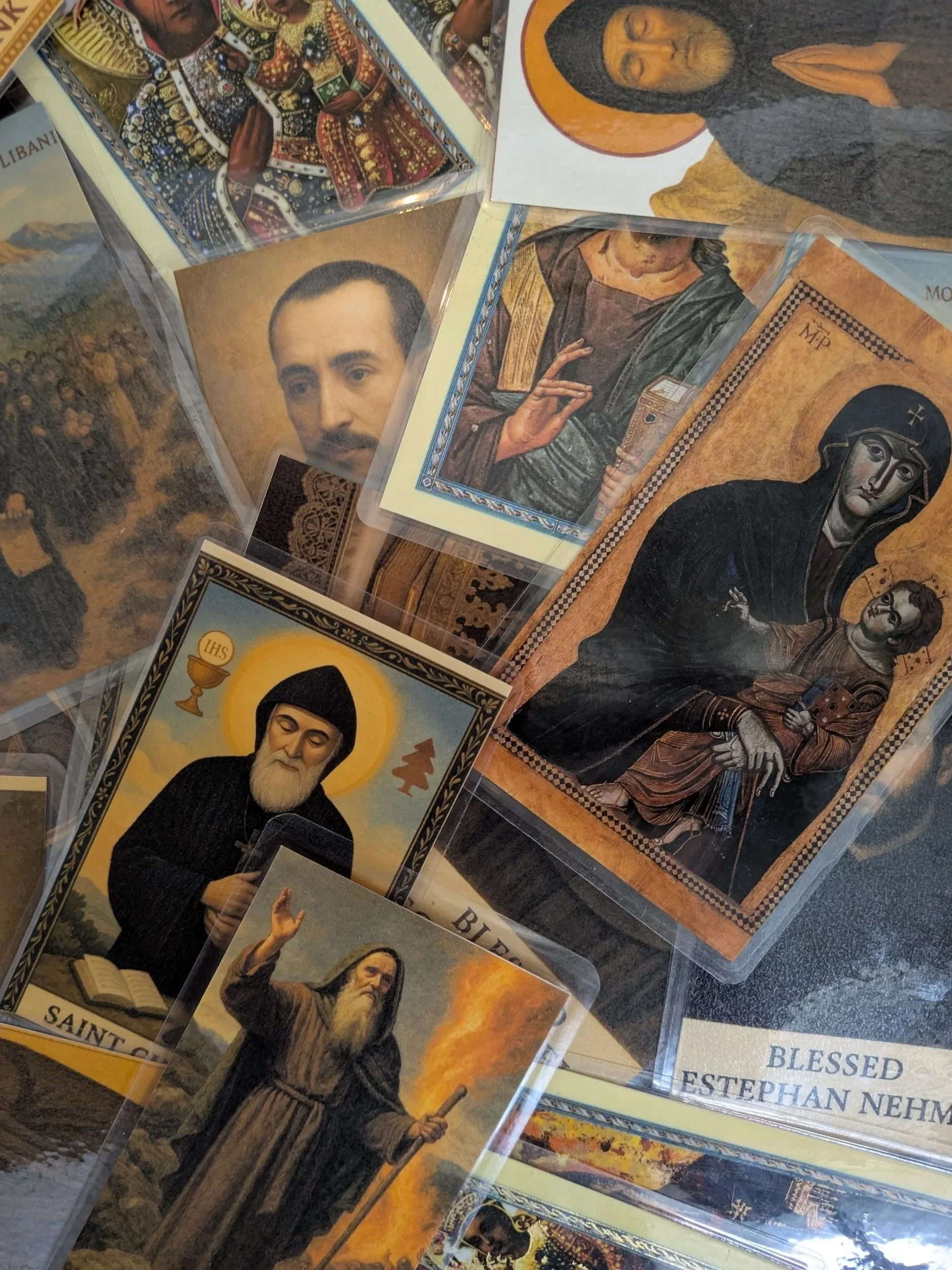 Custom parish cards