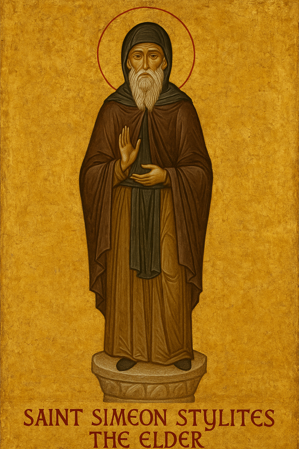 Saint Simeon Stylites the Elder Prayer Card.png