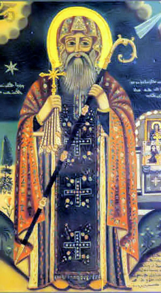 Saint Jacob of Serugh Prayer Card – Patron for Spiritual Imagination, Courage in Preaching & Faith Under Persecution