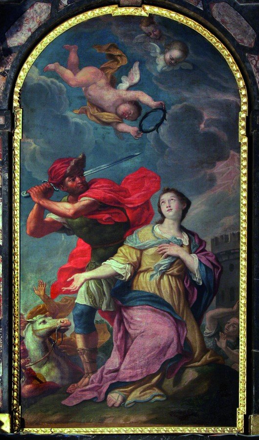 Saint Barbara the Great Martyr Holy Card