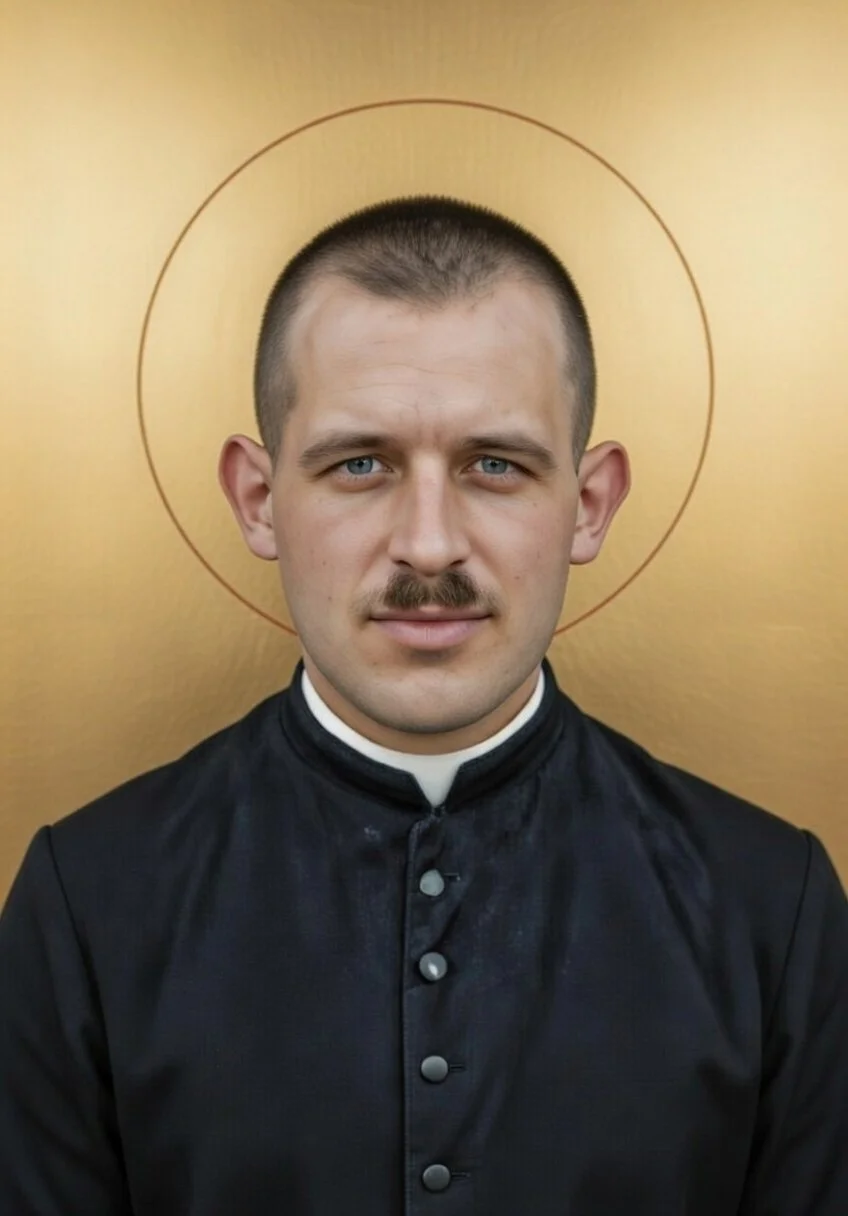 Blessed Andrew of Totma Prayer Card