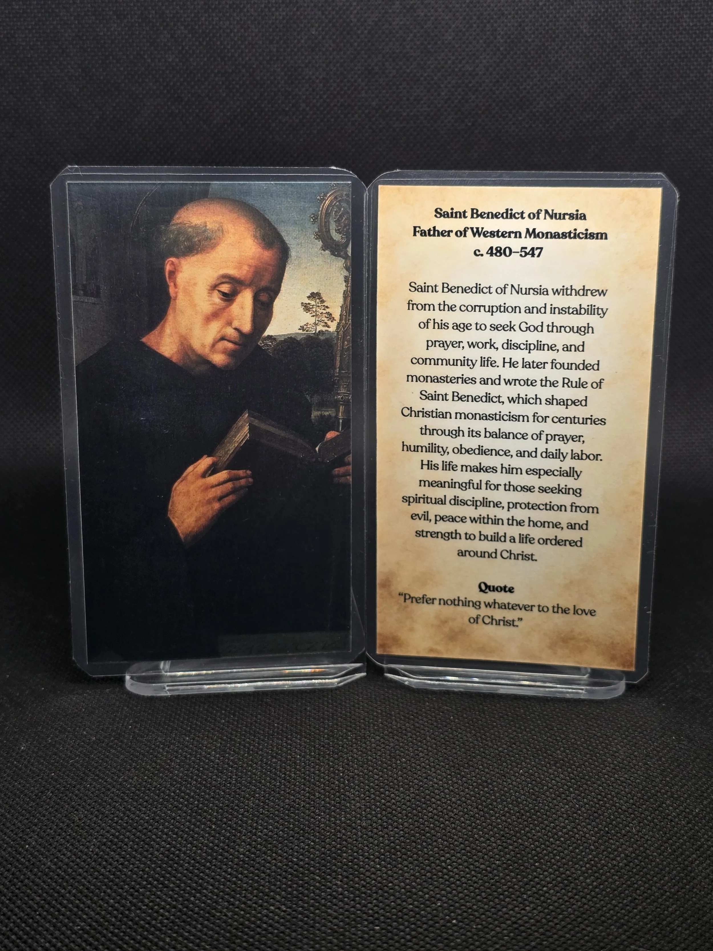 Saint Benedict of Nursia
