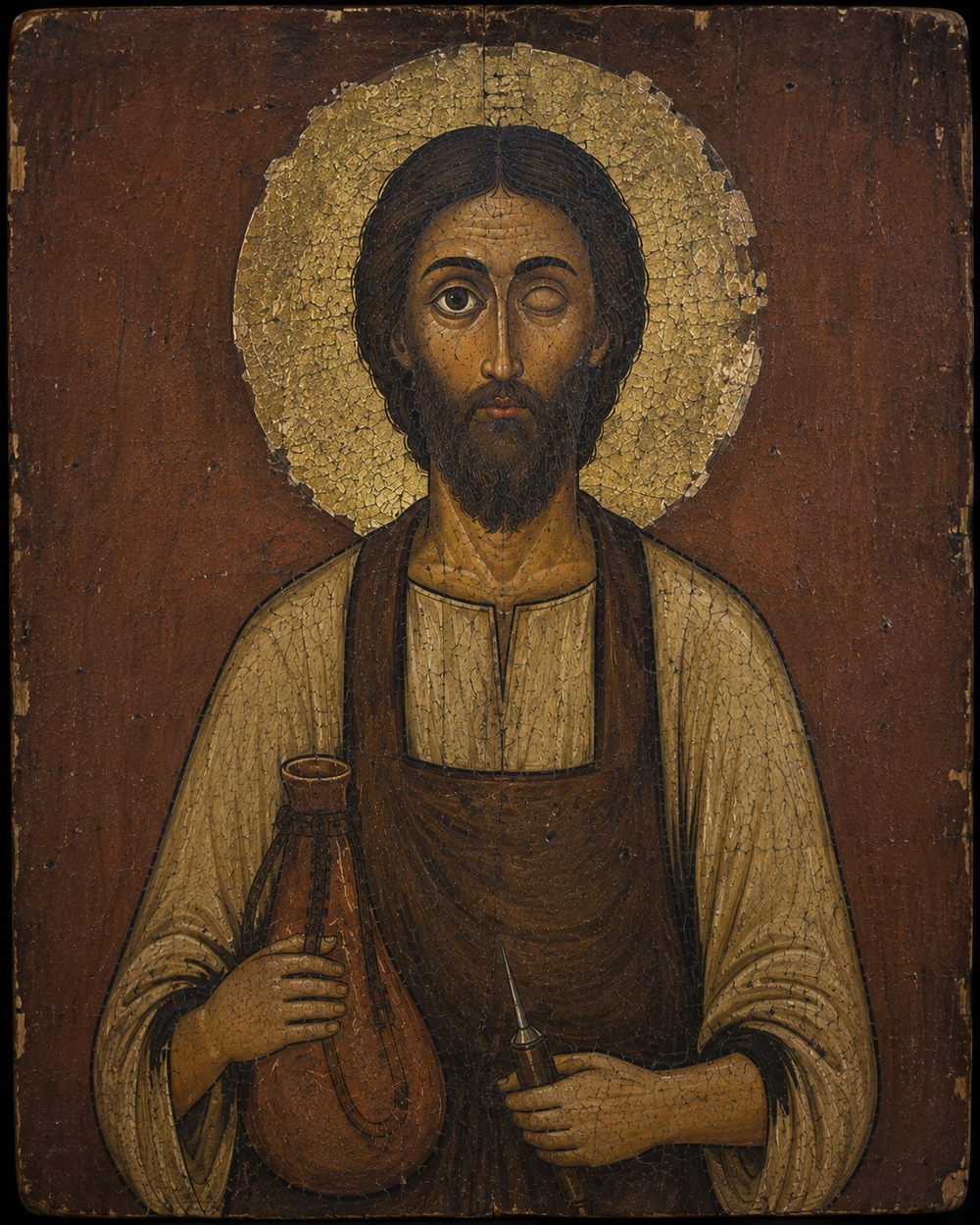 Saint Simon the Tanner Prayer Card