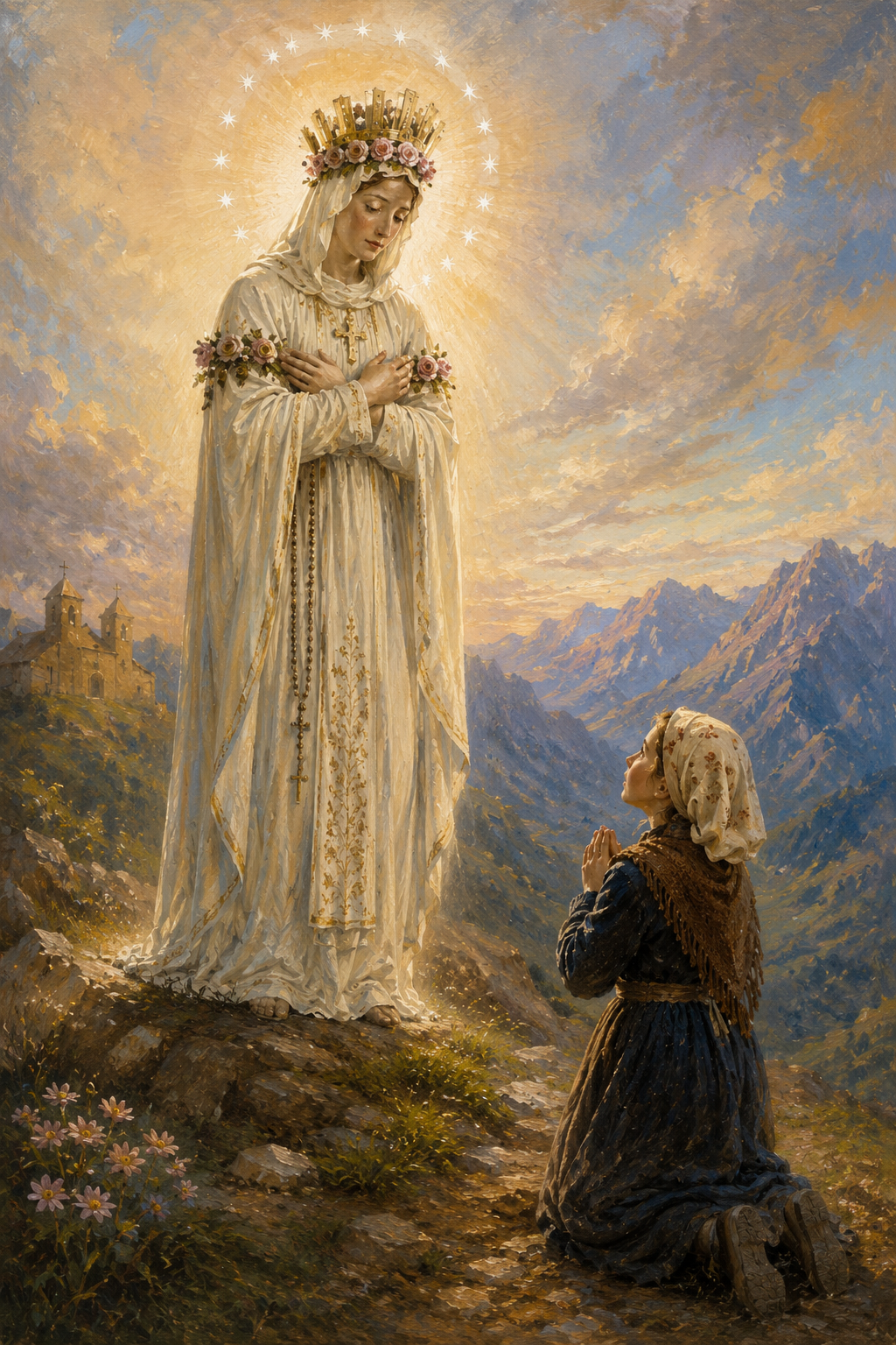 Our Lady of La Salette - Prayer Card