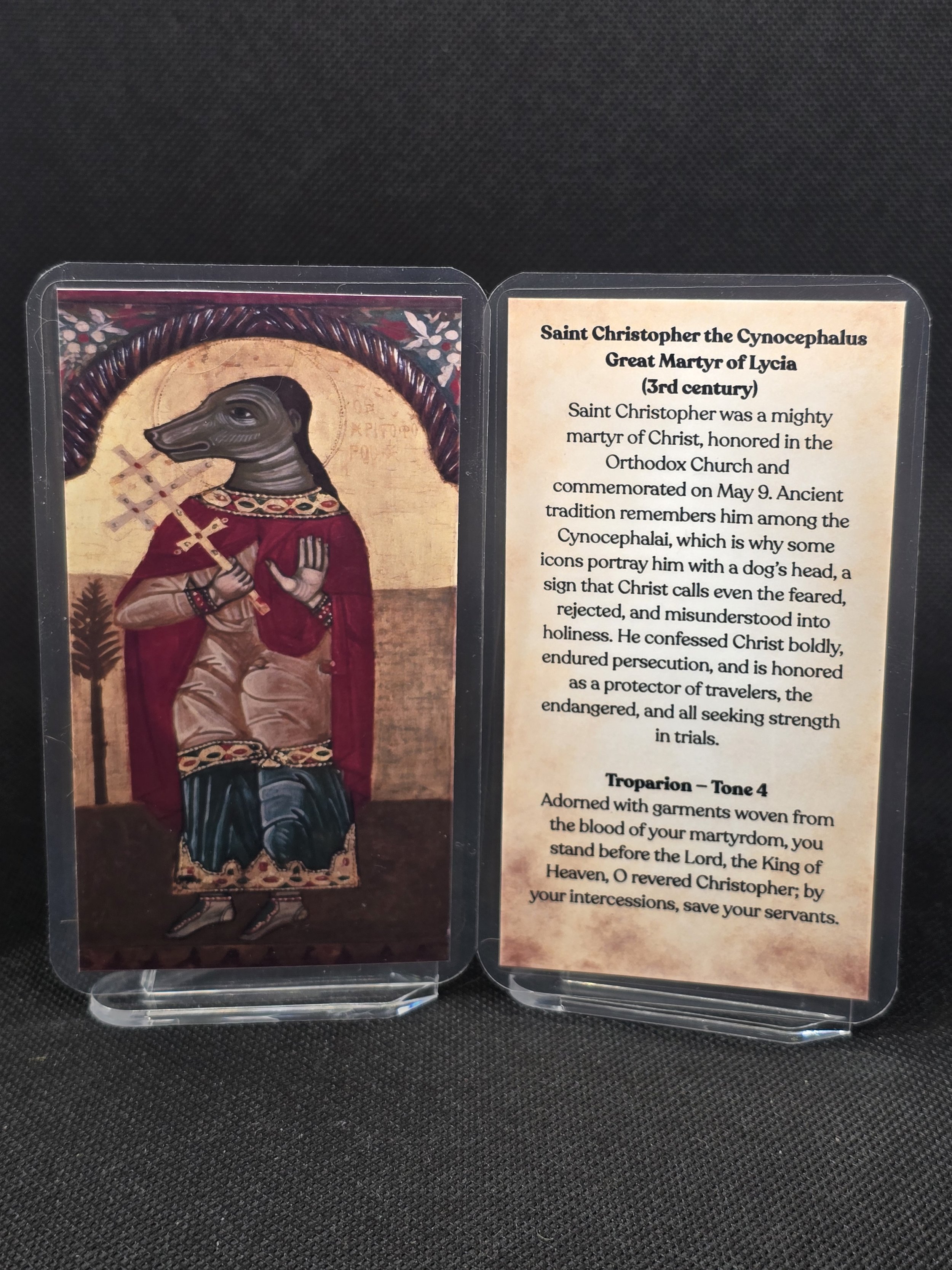 Saint Christopher the Cynocephalus