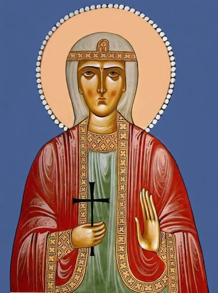 Saint Shushanik Prayer Card – Patron for Domestic Abuse Survivors, Faithful Endurance in Marriage & Courage to Refuse Forced Conversion