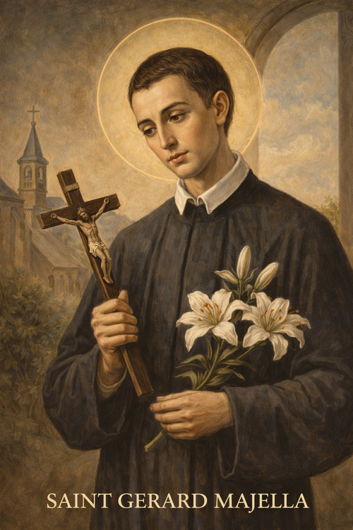 Saint Gerard Majella Prayer Card