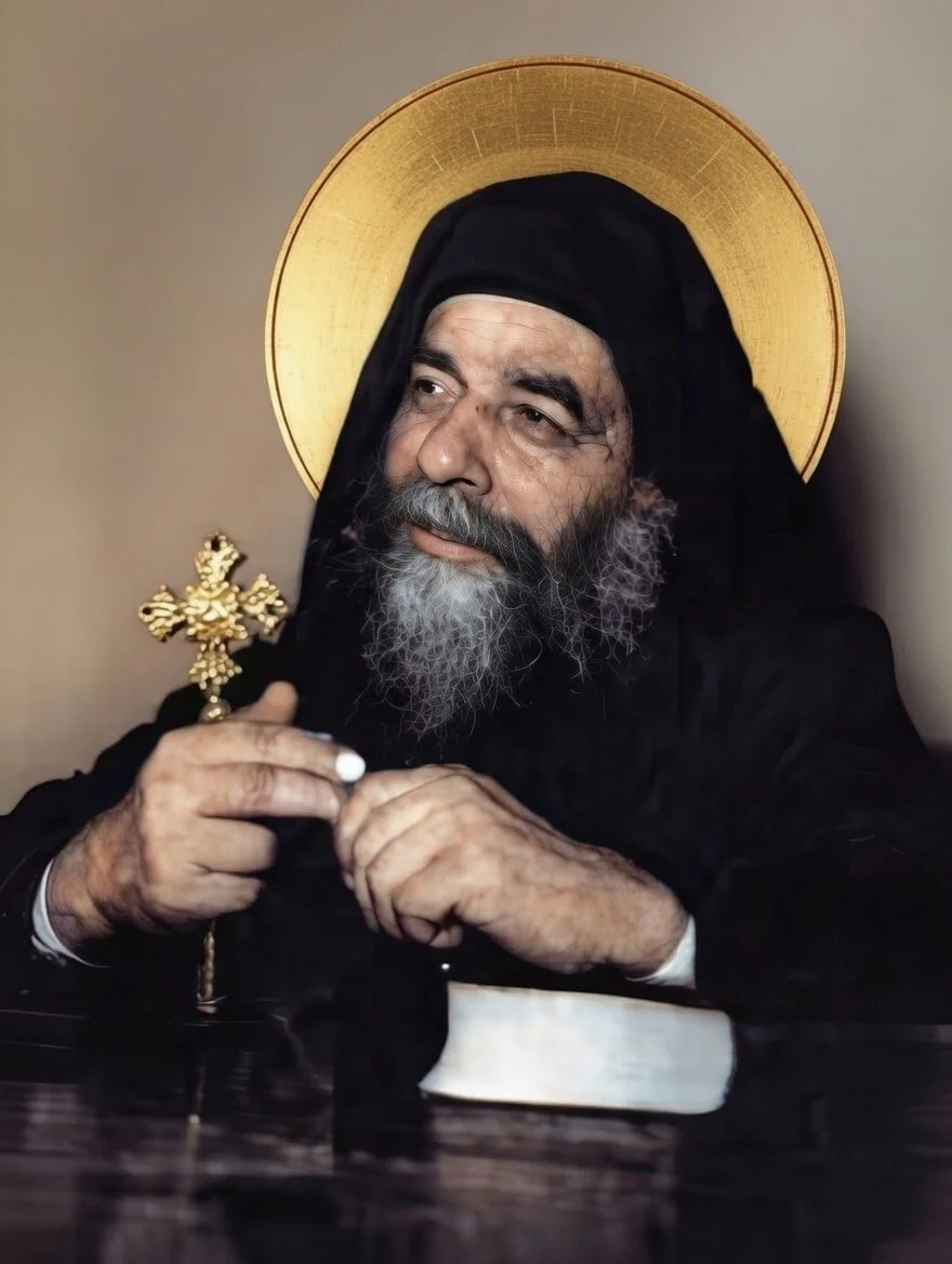 Pope Cyril VI of Alexandria Prayer Card