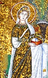 Saint Eugenia of Rome prayer card