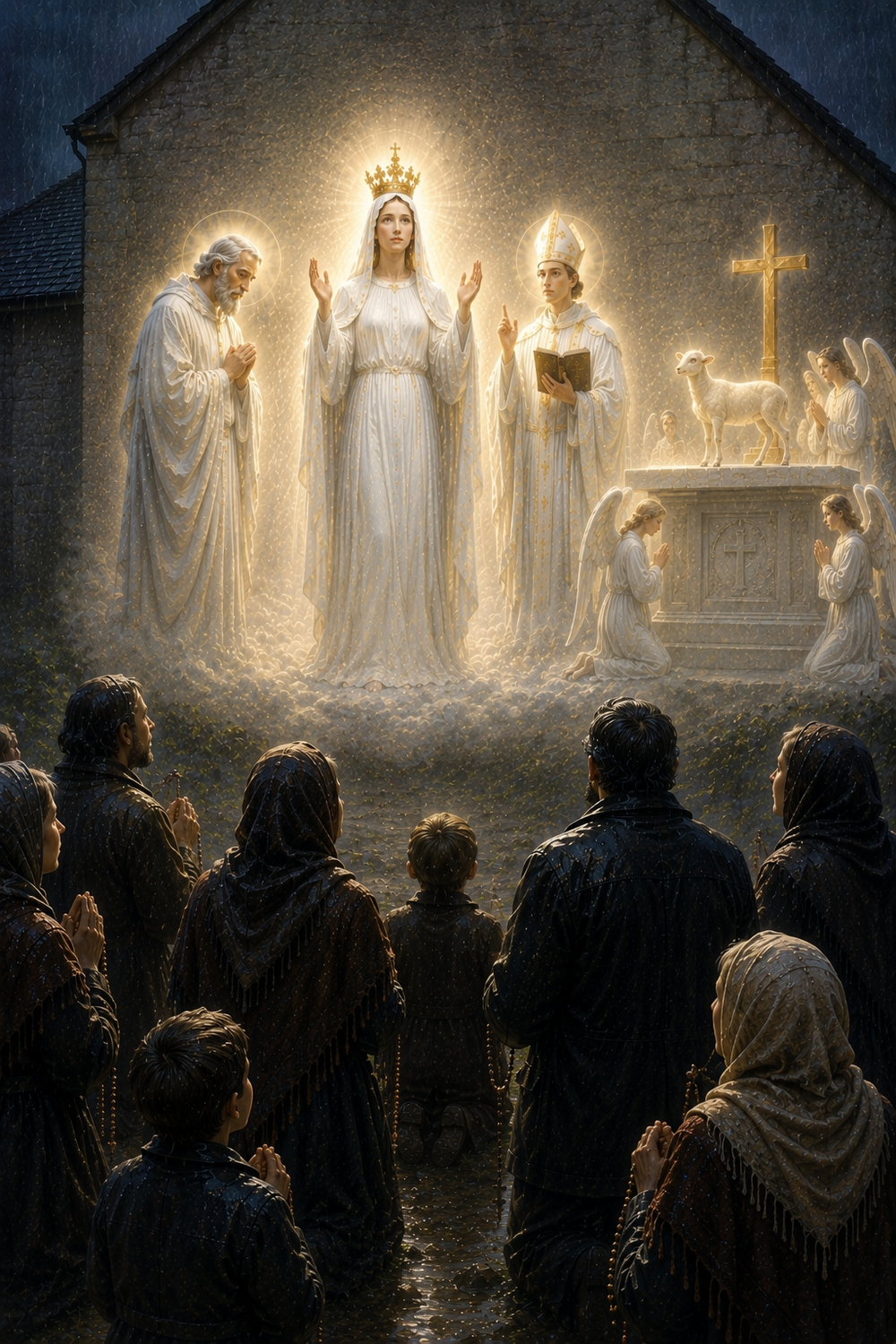 Our Lady of Knock Prayer Card — Ireland's National Marian Shrine