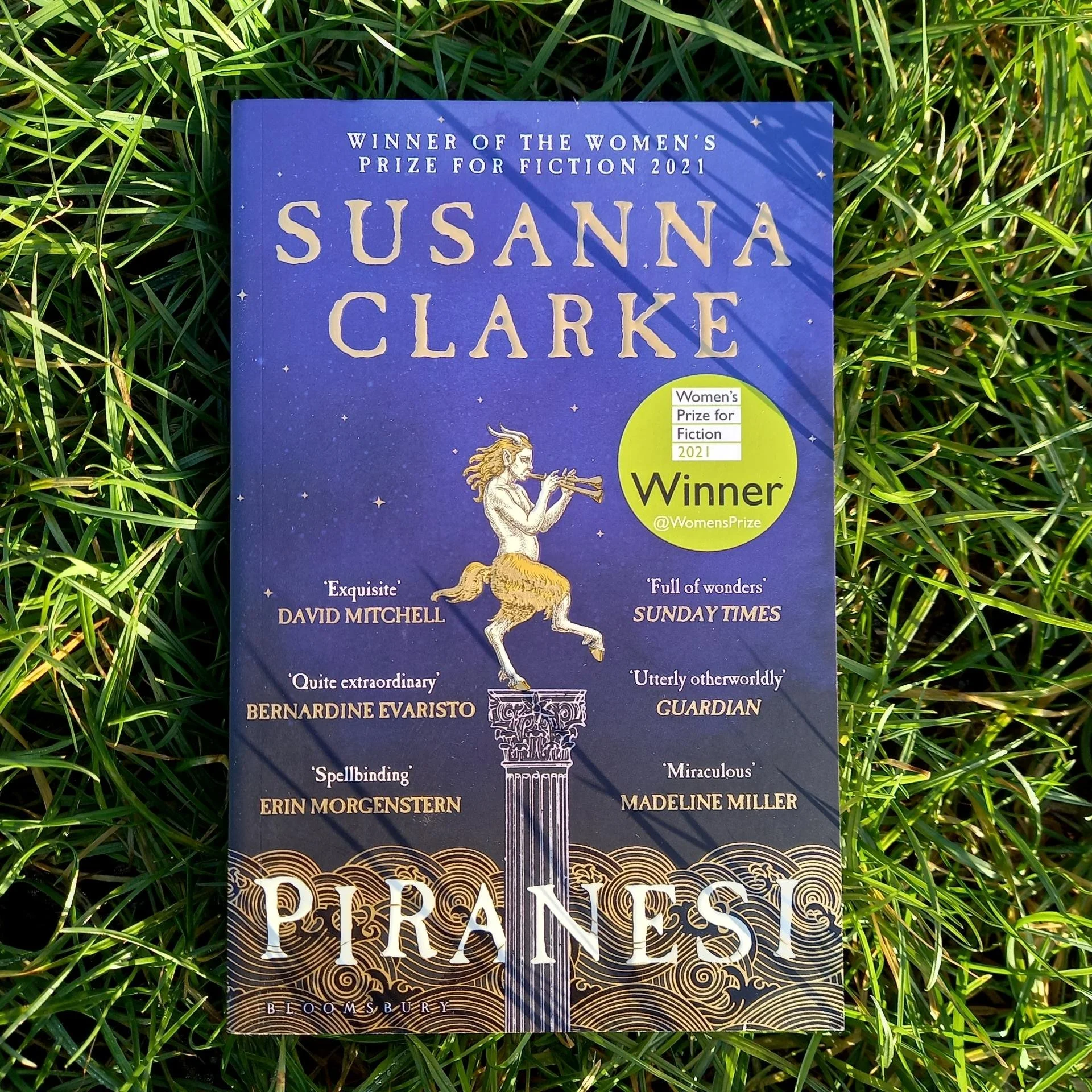 Cover for "Piranesi" by Susanna Clarke