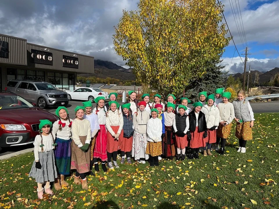 It was a cold one, but we had the best time at the @trailingofthesheepfestival  parade today! It is such an honor for us to be a part of this festival every year!