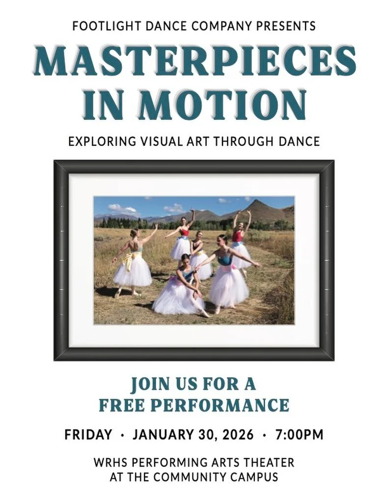 Lecture demonstration season is kicking off! Stay tuned for updates over the next 2 weeks and don't miss our community performance on January 30th at 7:00 pm!